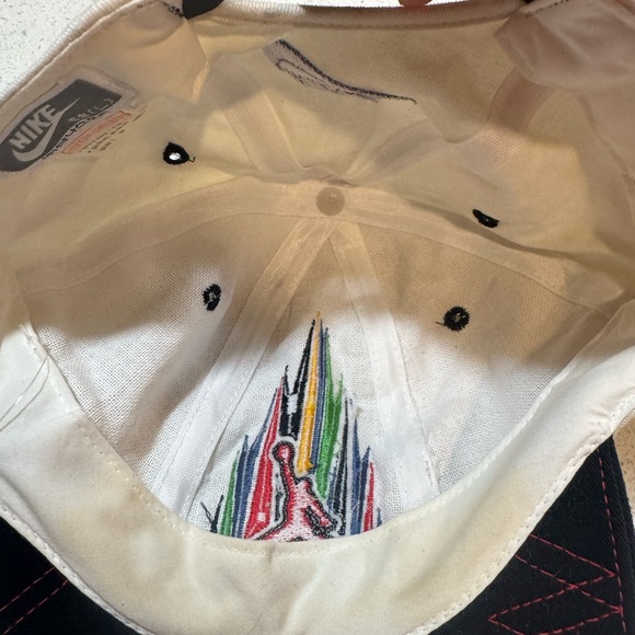 Vintage Nike Air Jordan Snapback Hat 90s Retro Jumpman Logo Embroidered - Picture 4 of 5